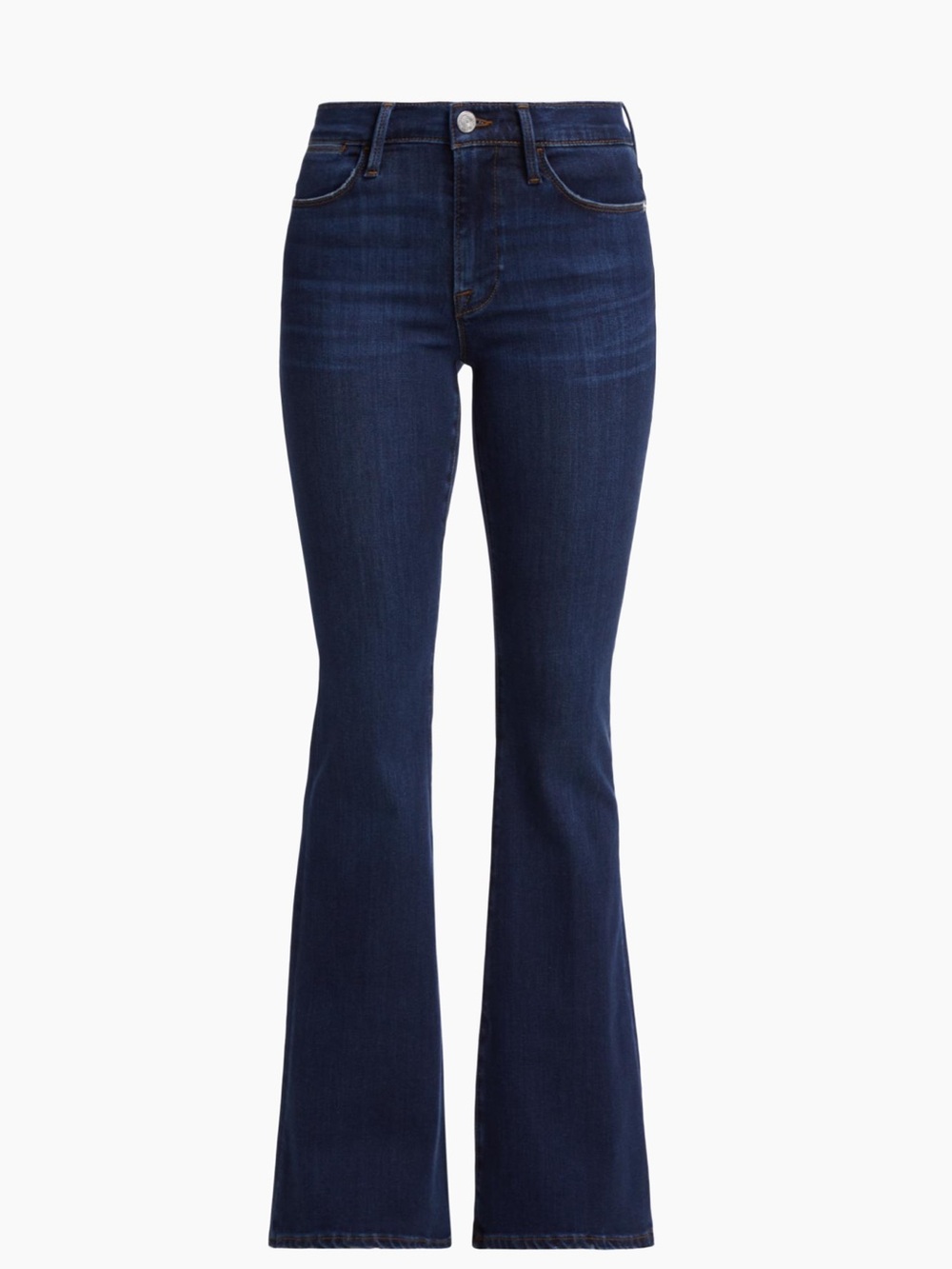 Frame le high flare jeans size 27 dark blue like new